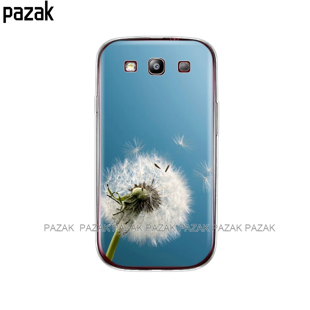 Силиконовый чехол для samsung Galaxy S3, чехол i9300, чехол для samsung S3, мягкий ТПУ 360, полностью защитный чехол с прозрачным принтом для задней панели телефона - Цвет: 61380