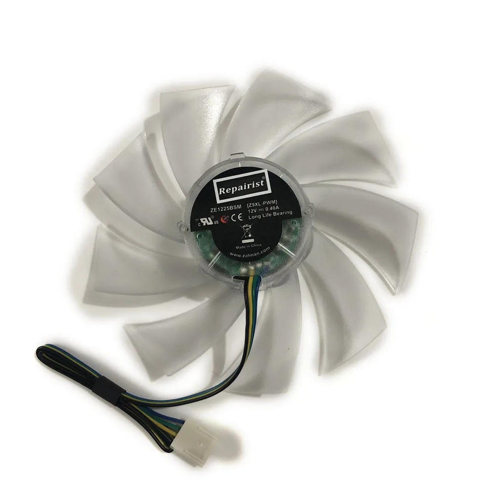 Computer Radiator blower 12v 0.4AMP Z9XL PWM Long Life Bearing