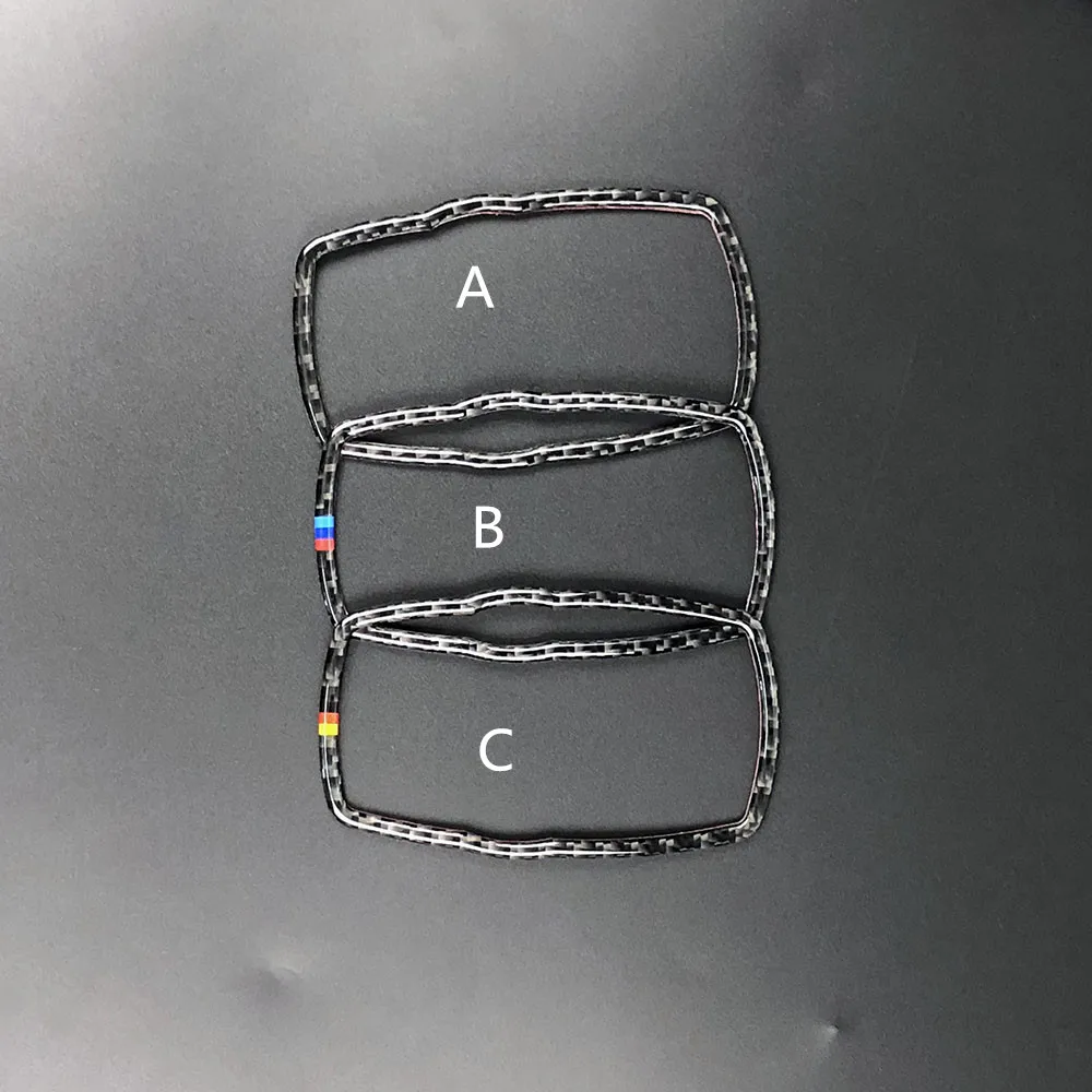 Для Bmw F30 F10 F20 F25 F07 X1 X3 X5 X6 углеродное волокно автомобильный Стайлинг интерьерная