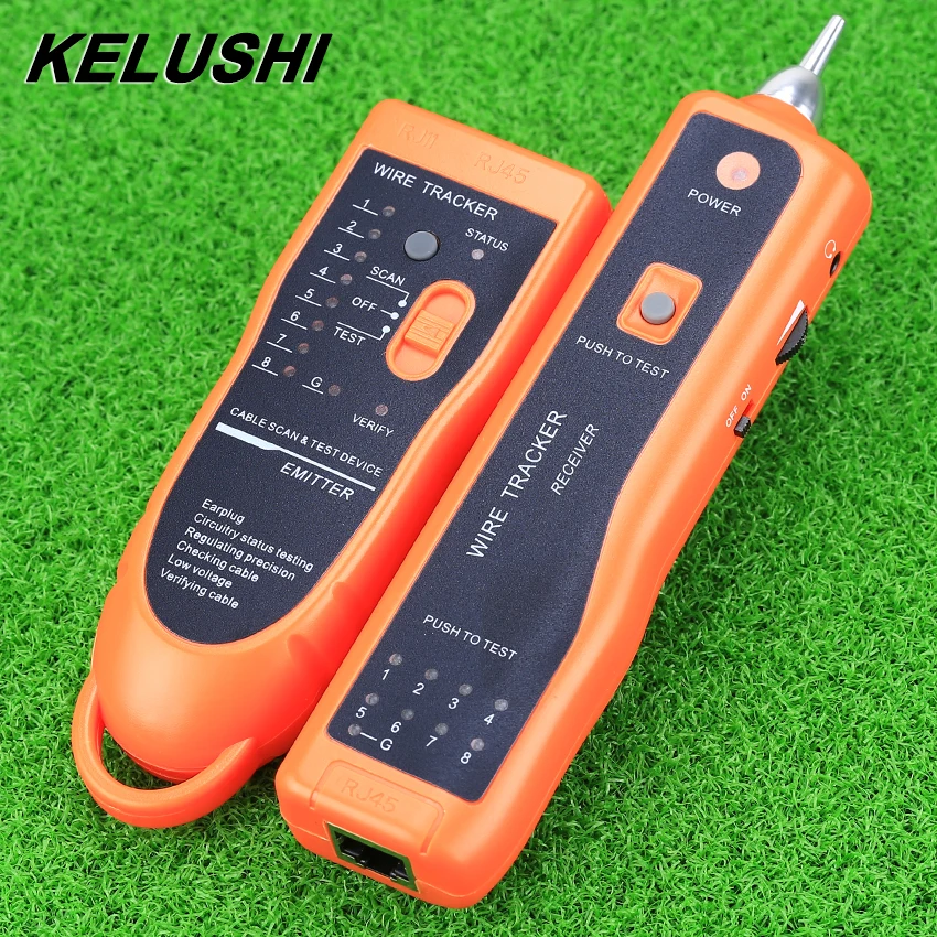 KELUSHI RJ45 RJ11 XQ 350 Network Cable Tester Wire Tracker