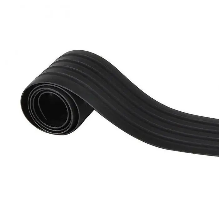 Universal Car Rear Bumper Sill Protector Plate Rubber Cover Guard Trim Pad 90cm NR-shipping