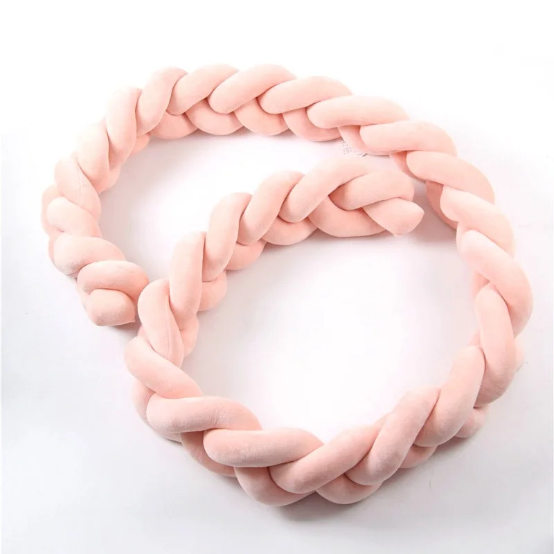 

Cartoon Cute Strip Knot Ball Multifunction Cushion Pillow Baby Crib Bumpers Bed Sets Nordic Kids Room Decoration Photo Props