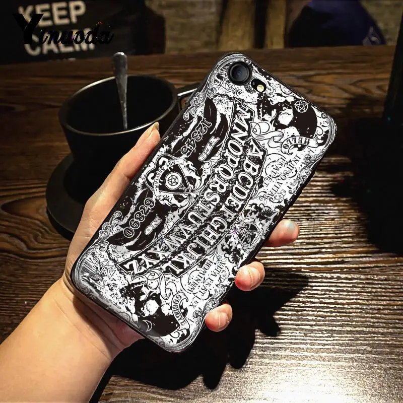 Yinuoda для iphone 7 6 X Чехол Ouija Board роскошный Coque Shell чехол для телефона для iphone X 8 7 6 6S Plus X 5 XS XR чехол s - Цвет: 9