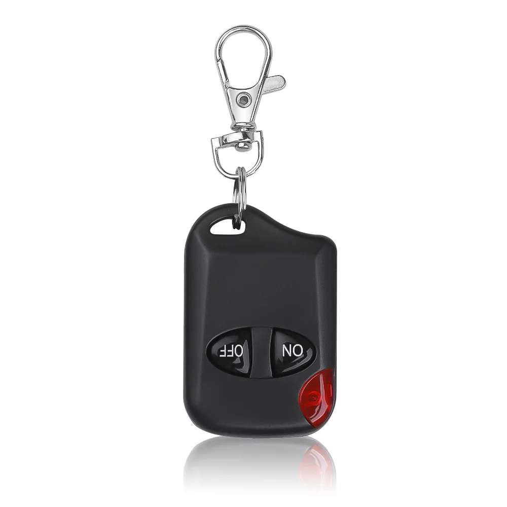 

433 MHz RF Remote Control Copy 433.92mhz 2 Channel Cloning Duplicator Key Learning Code Electric Garage Door Controller Keychain
