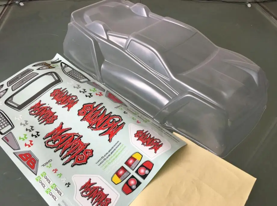 

1/8 nitro racing buggy car transparent body shell for Venom 811-T Kyosho ST HPI Hellfire Xray XT8 MBX7T