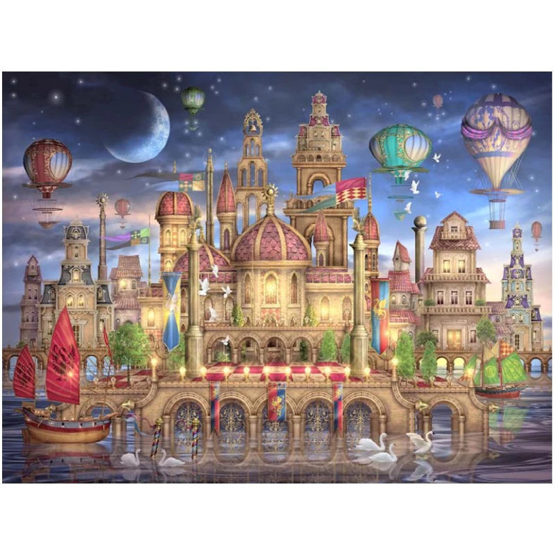 Набор для вышивки крестиком Dream castle 14CT 11CT набор домашнего декора|cross stitch set|diy cross