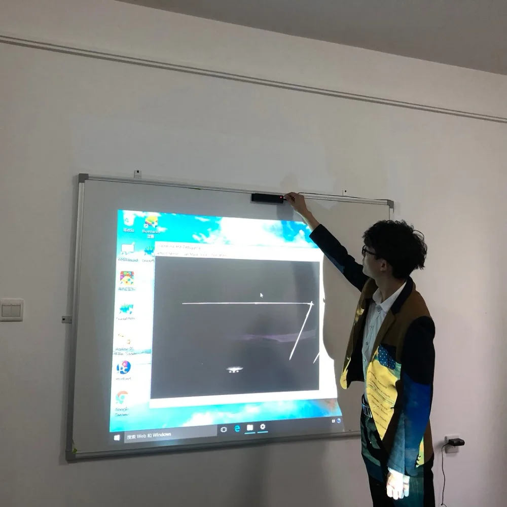 Touch and Pen Control Smart Portable Whiteboard 10 1-5