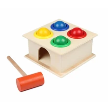 Toys for Children Hammering Wooden Ball Hammer Box Geometric Blocks Kids Early Learning Educational Toys Toys for Children Hammering Wooden Ball Hammer Box Geometric Blocks Kids Early Learning Educational Toys