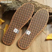 Мужские и женские летние дезодорирующие поглощающие першпиль кожаные туфли коврик, не трансформируют стельки 5 шт. Размер 35-45