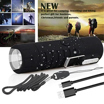 

USB Rechargeable Double Arc Lighter with LED Flashlight Waterproof Lighter USB Cigarette Lighter for Outdoor Camping Hiking
