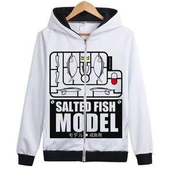

salted fish customized Emoticon hoodie geek funny hoody spring autumn wear casual cute fun style brand hoodie