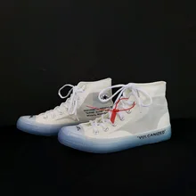 

Women Shoes Autumn Trending Style Unisex Sneakers High Tops Transparent Sole Jelly Sole Cool Fashion Casual Shoes