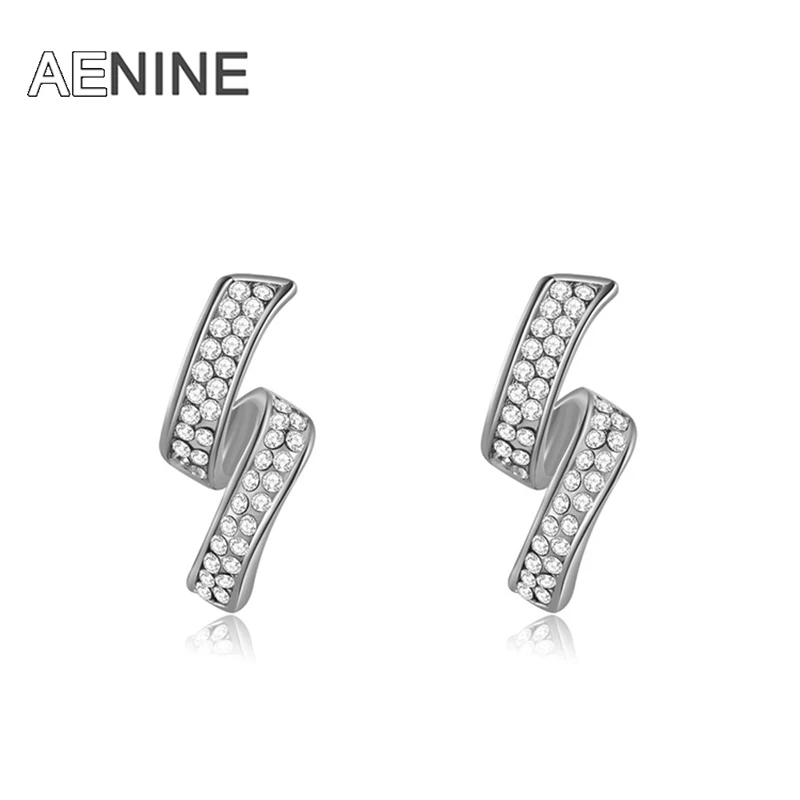 

European Style New Arrival Genuine Austrian Crystal Flower Stud Earrings For Women Trendy Earrings Christmas/Birthday E150370250