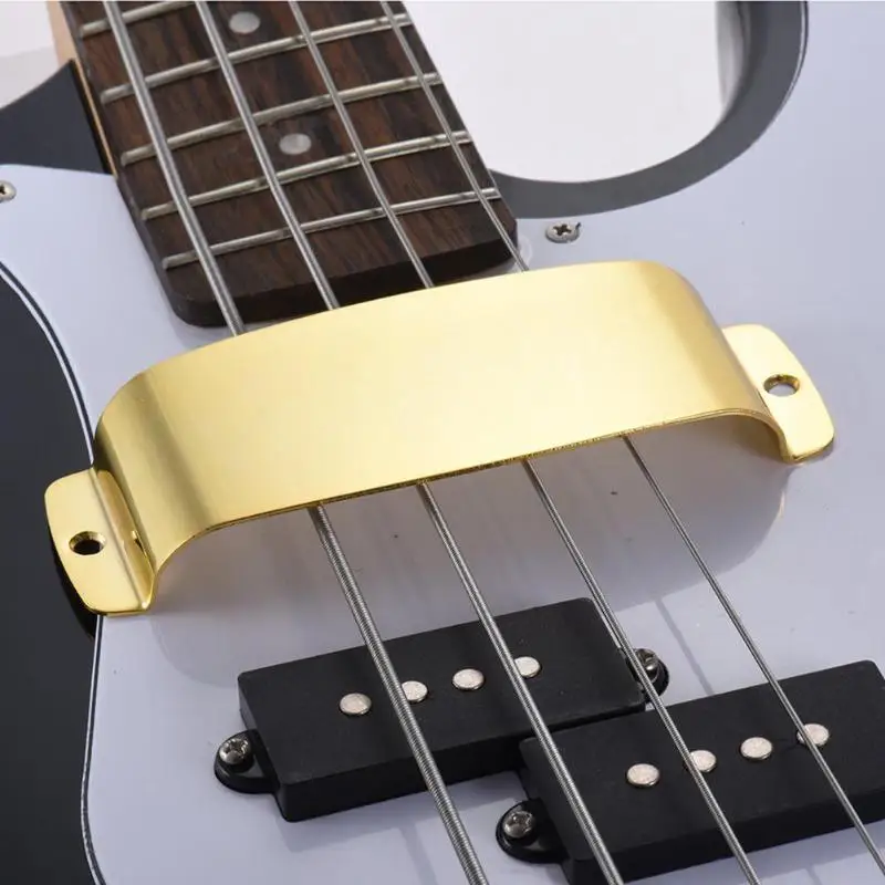 Alloy Short Guitar Pickup Cover Protector for Bass Electric Bass Guitar