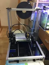  3D printer machine high precision aluminum household education I3 DIY KIT with 300mm height with the hot bed of large size 