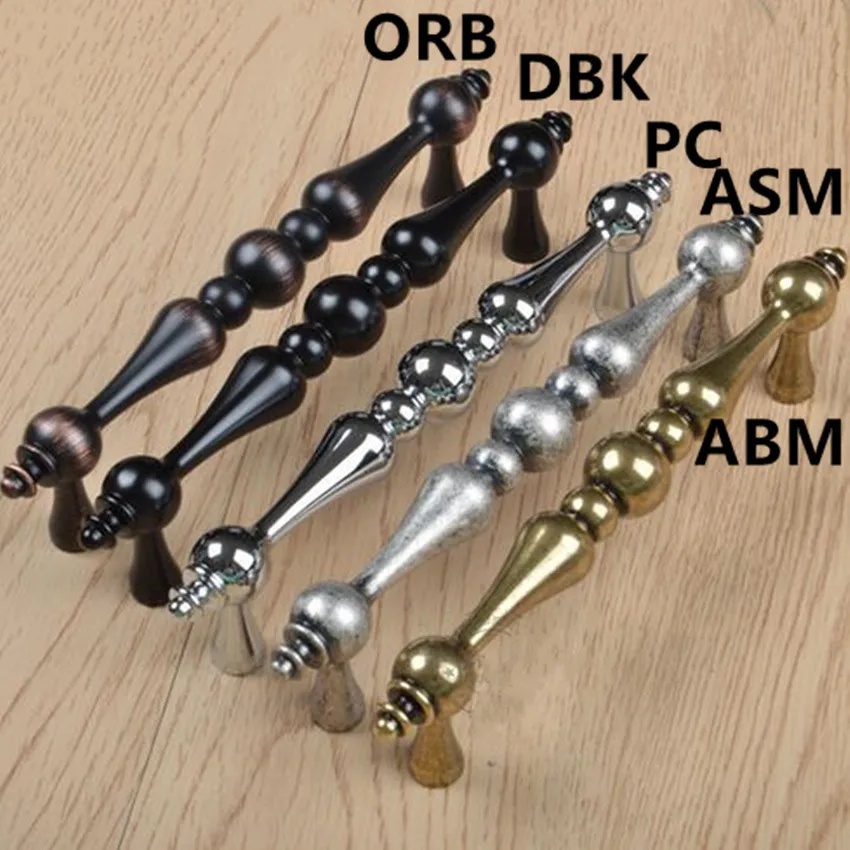 5 &quotВинтажная Φ Серебряная черная pull 96 мм ручка под старину серебряное |