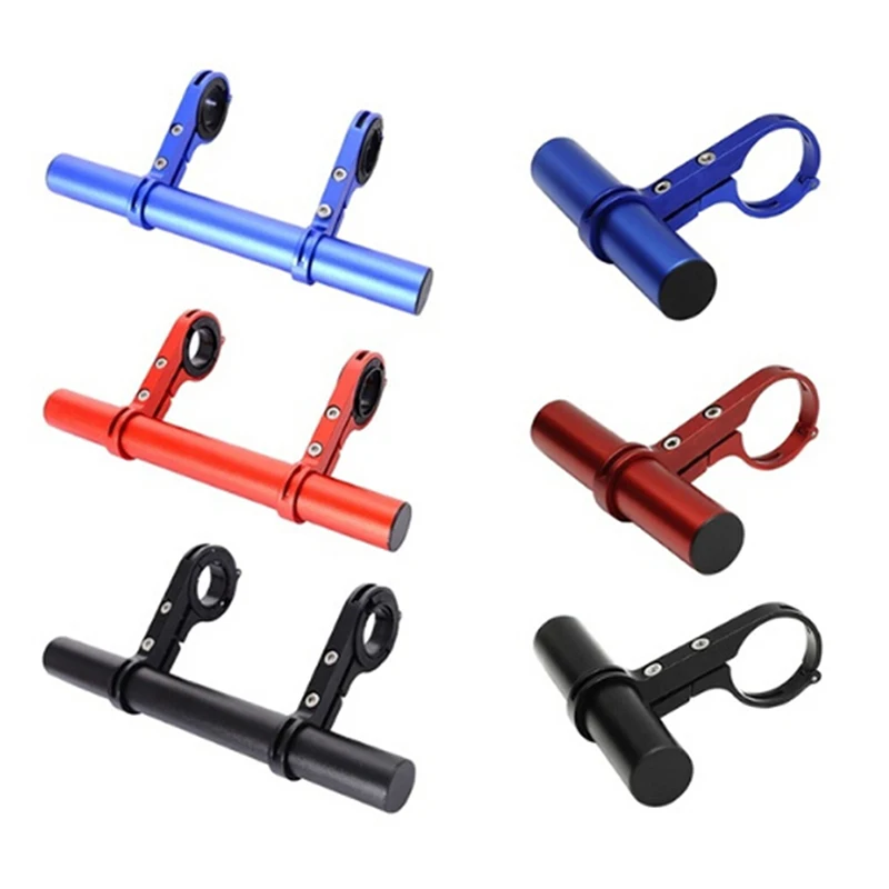 

10cm/20cm Bicycle Handlebar Extended Bike Extension Bracket NEW Front Headlight Mount Bar Rod Odometer Bracket Support Extender