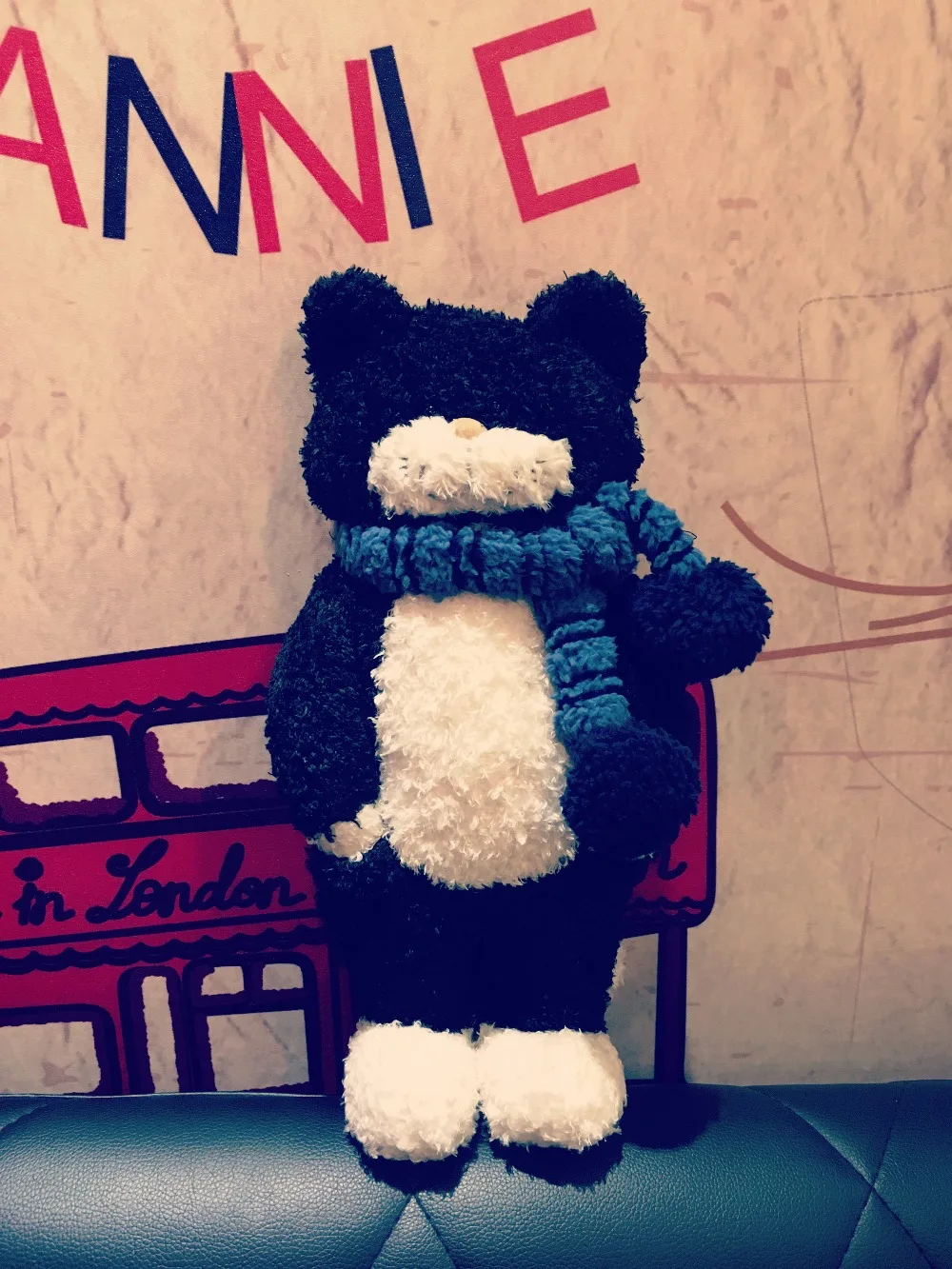 Каваи nooer милый Япония Tiimo Черный кот плюшевая игрушка мягкая кошка и животные плюшевые куклы для детей Дети мягкий стул подушка