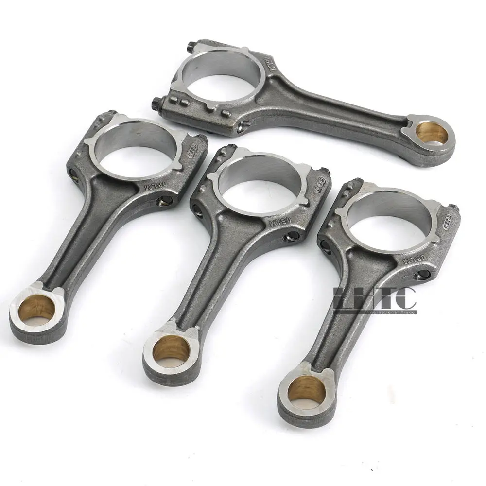 

4x Connecting Rod Conrod 21mm Piston Pin For V W AUDI A4 A5 Q5 2.0 TFSI CDN CCTA