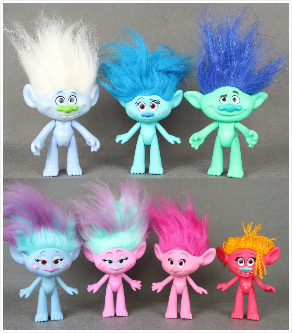 trolls 9 inch figures