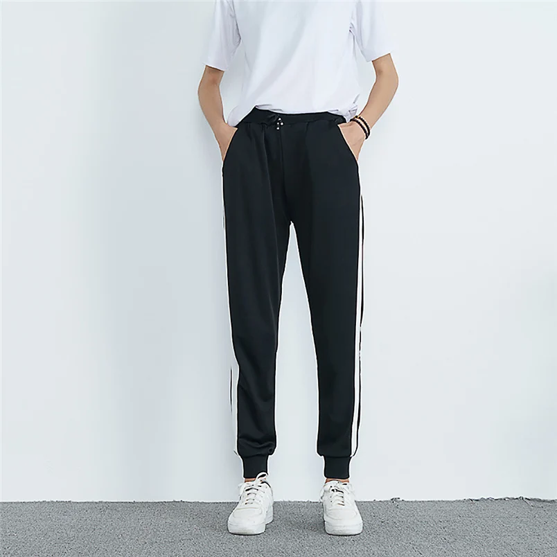 2018 Fashion Harem Pants Womens Autumn Casual Striped Hot Sale Sports Outwear Pants Hip Hop Pants Jogger Long Trousers F#S05 (1)