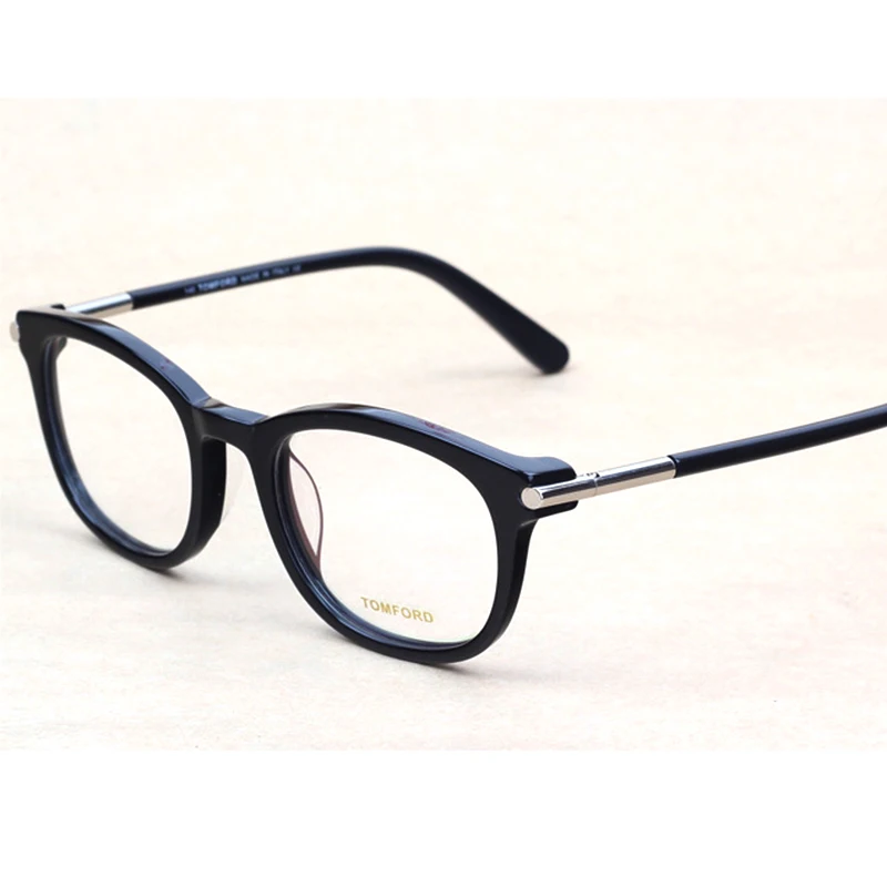 Free shipping Brand Design High End Vintage Round withe metal temple