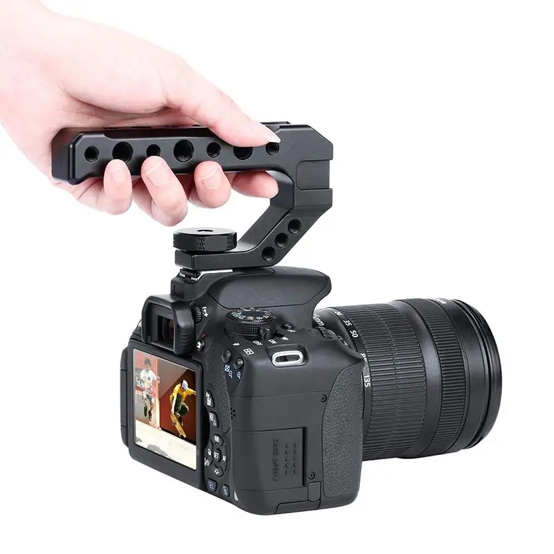 BEESCLOVER универсальная рукоятка для sony Nikon Canon Pentax UURig R005 DSLR камера с верхней ручкой адаптер для холодного башмака r25