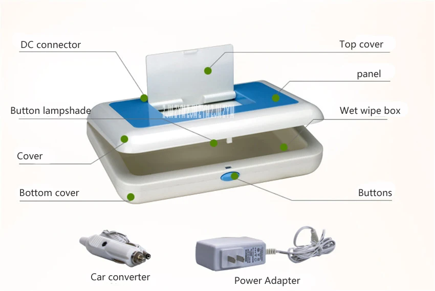 ZQ-2011 влажные диспенсеры для полотенец Портативные Детские влажные салфетки с постоянной температурой теплые влажные салфетки нагревательная коробка с автомобильным зарядным устройством 220 В 50 Гц