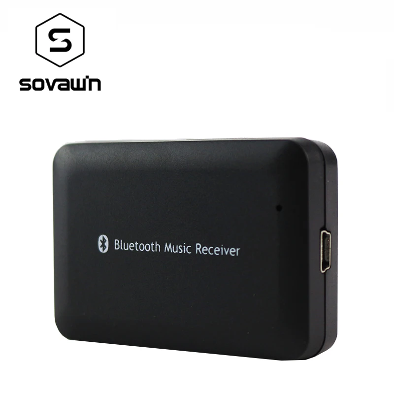 

Wireless Bluetooth 3.0 Music Receiver 3.5mm Jack EDR Stereo Audio Adapter for Car Aux for Samsung for Iphone Smartphone Speaker
