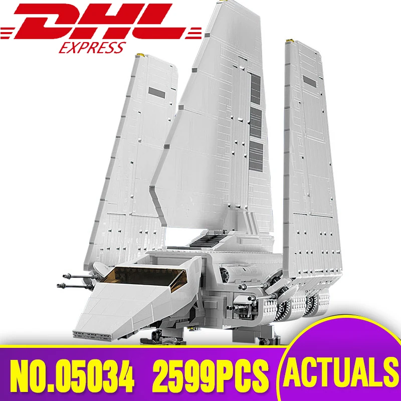 

lepin Star 05034 Series Wars The Imperial Shuttle Building Blocks Bricks Assembled DIY Toys legoing 10212 as children Gifts