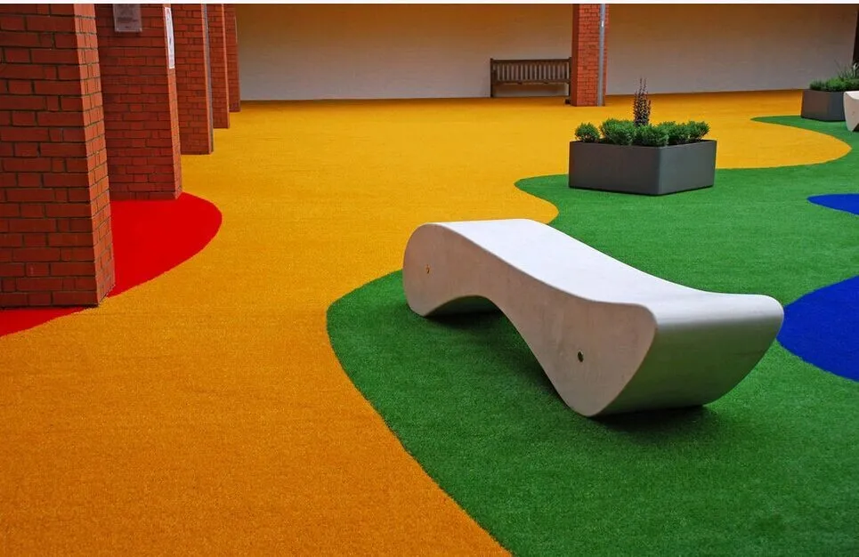 primary school artificial grass lawn (3)