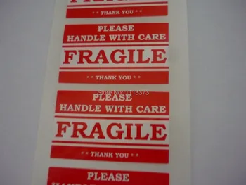 

5x3cm Fragile Label