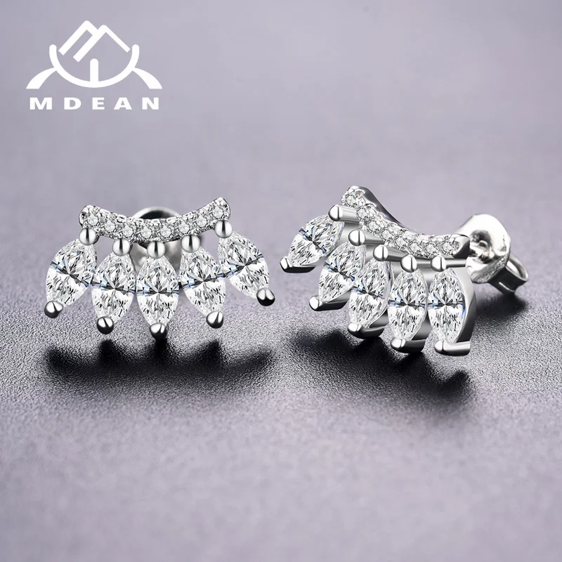Женские серьги гвоздики из циркония цвета белого золота|stud earrings|stud earrings for womenearrings