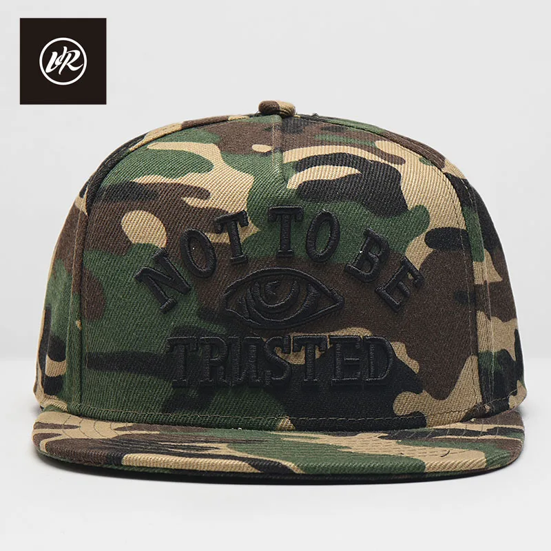 Vis Рок Высокое качество фирменные Snapback хип хоп Бейсбол Кепки унисекс камуфляж Для