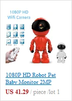 Детский Монитор портативная WiFi ip-камера 720P HD Беспроводная умная детская камера Аудио Видео Запись наблюдения домашняя камера безопасности