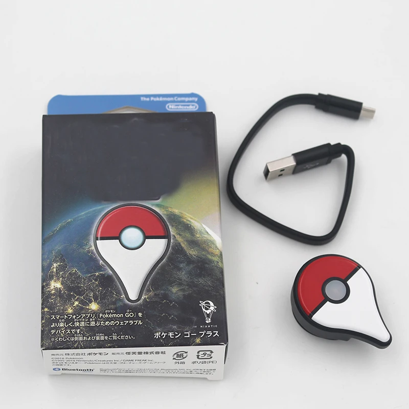 

2018 With USB Cable New Version Auto Catch switch For PokemonGO Plus Bluetooth Bracelet