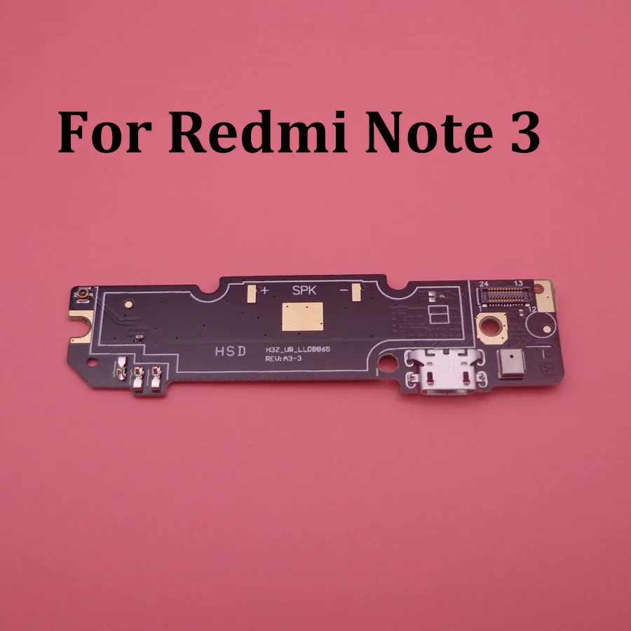 Для Xiaomi Redmi Note 3 Note3 Pro микрофонный модуль+ USB плата с зарядным портом гибкий кабель Соединительный разъем части