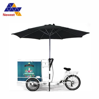 

Electric movable ice cream bike, ice cream tricycle for sale