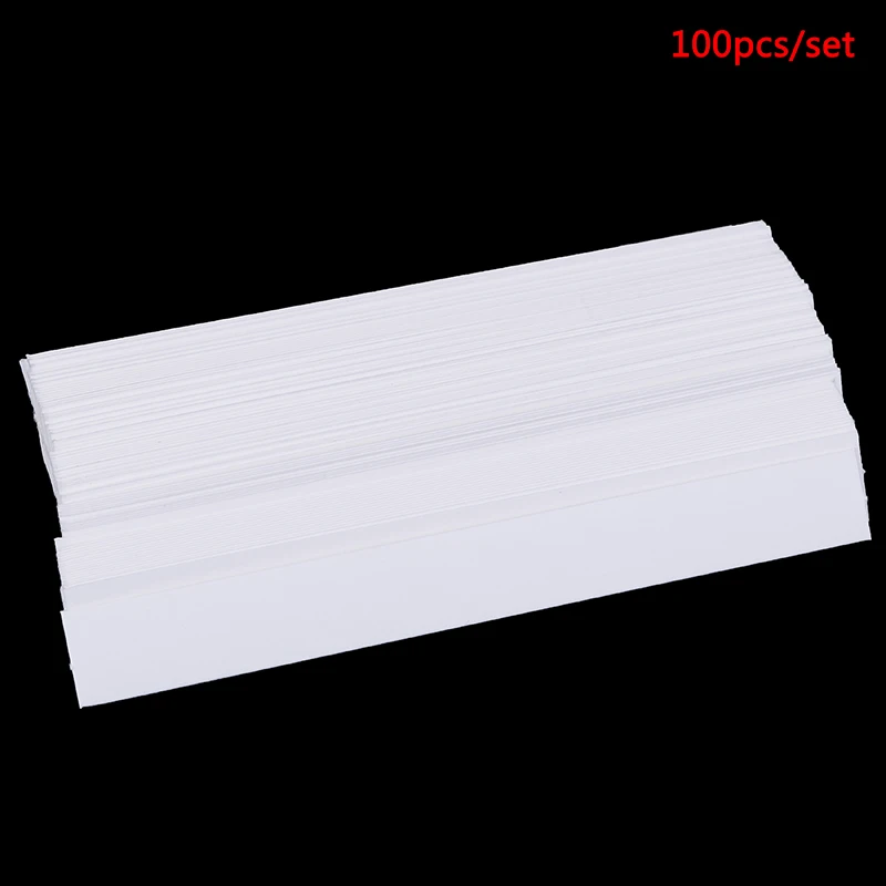 Essential Oil Test Strips 100pcs 130x15mm Testing Strip Aromatherapy Fragrance Perfume Essential Oils Test Tester Paper Strips