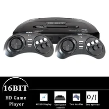 Gtippor 16BIT HD Мега DRIVE2 MD2 ТВ игровая консоль с HDMI AV выход 2,4 г беспроводной контроллер