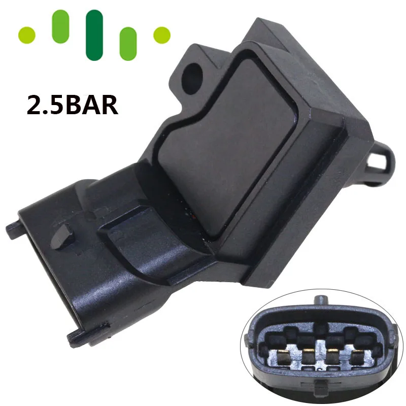 2.5BAR Intake Air Turbocharger Turbo Boost Pressure MAP Sensor For