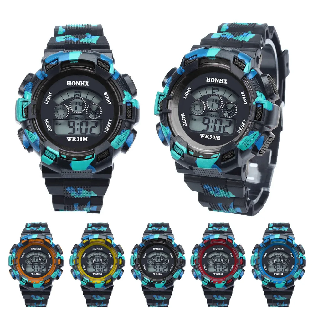 

Waterproof Cool Mens Boys LED Quartz Alarm Date Sports Wrist Watch Relogio Masculino Watch Men Reloj Hombre Bayan Kol Saati