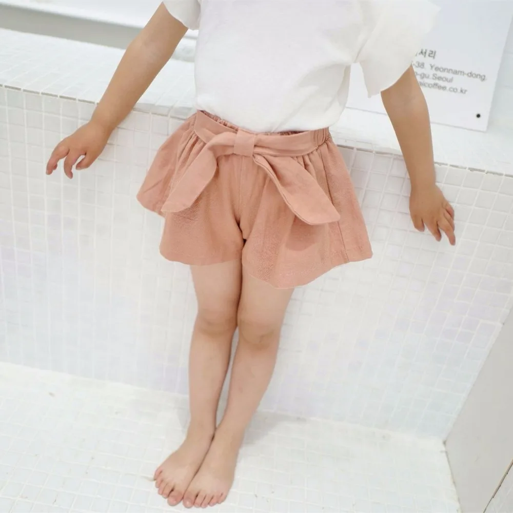 1-5Y Toddler Girls Summer Cotton Shorts Casual Summer Children Clothing Baby Girls Clothes Shorts Pants