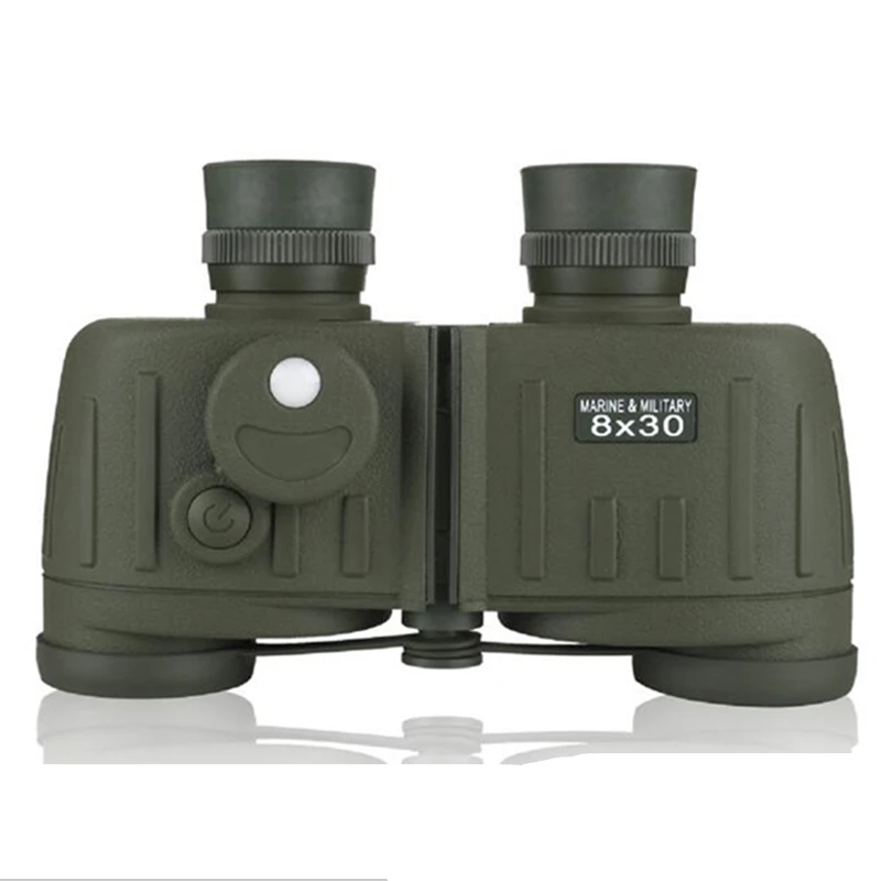 

High Power Ranging Binoculars Telescope Compass Waterproof Fog Proof Nitrogen Filling Low Light Level Night Vision