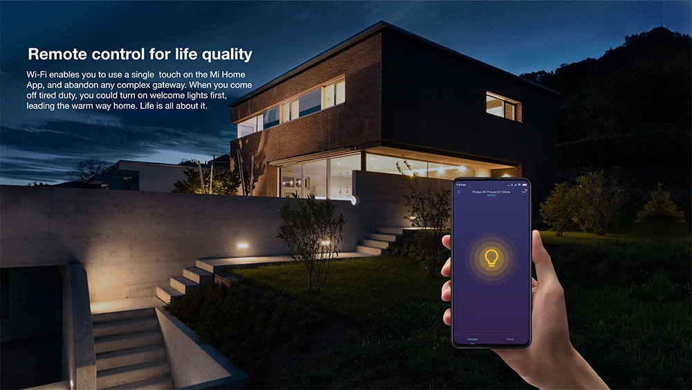 Xiaomi Philips Smart WiFi LED Bulb White E27 8