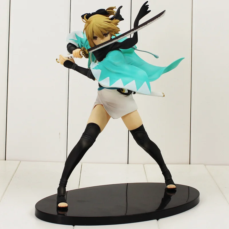 21 5 см судьба большой заказ Okita Souji фигурка игрушка с мечом оружие аниме модель