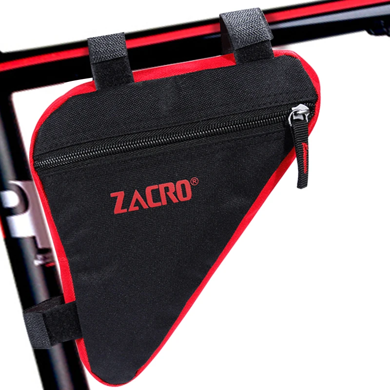 Top Cycling Bicycle Bags Front Tube Frame Bag Waterproof Triangle Mountain Bike Triangle Pouch Frame Holder Saddle Bag New #2 5