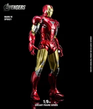 King Arts 1/9 Scale DFS021 Iron Man MK6 Mark6 Diecast Action Figure Series Gifts for Collection Collective Model Toy King Arts 1/9 Scale DFS021 Iron Man MK6 Mark6 Diecast Action Figure Series Gifts for Collection Collective Model Toy