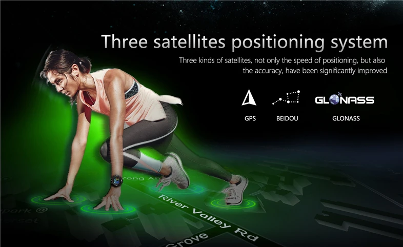 Спортивные Смарт-часы, монитор сердечного ритма, gps IP68, водонепроницаемые мужские и женские bluetooth-сообщения, напоминание, шагомер, часы