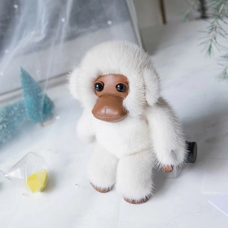 fur monkey toy